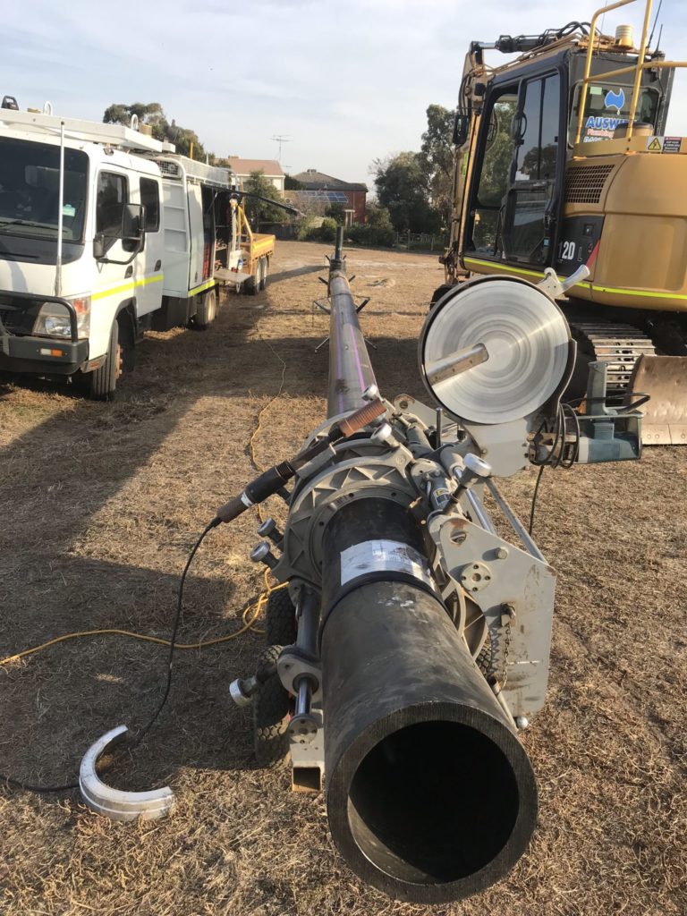 oly welding recycled water main