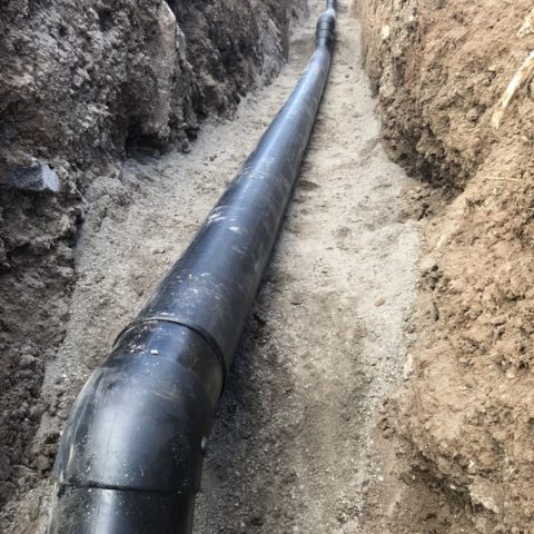 Vacuum Sewer Installation