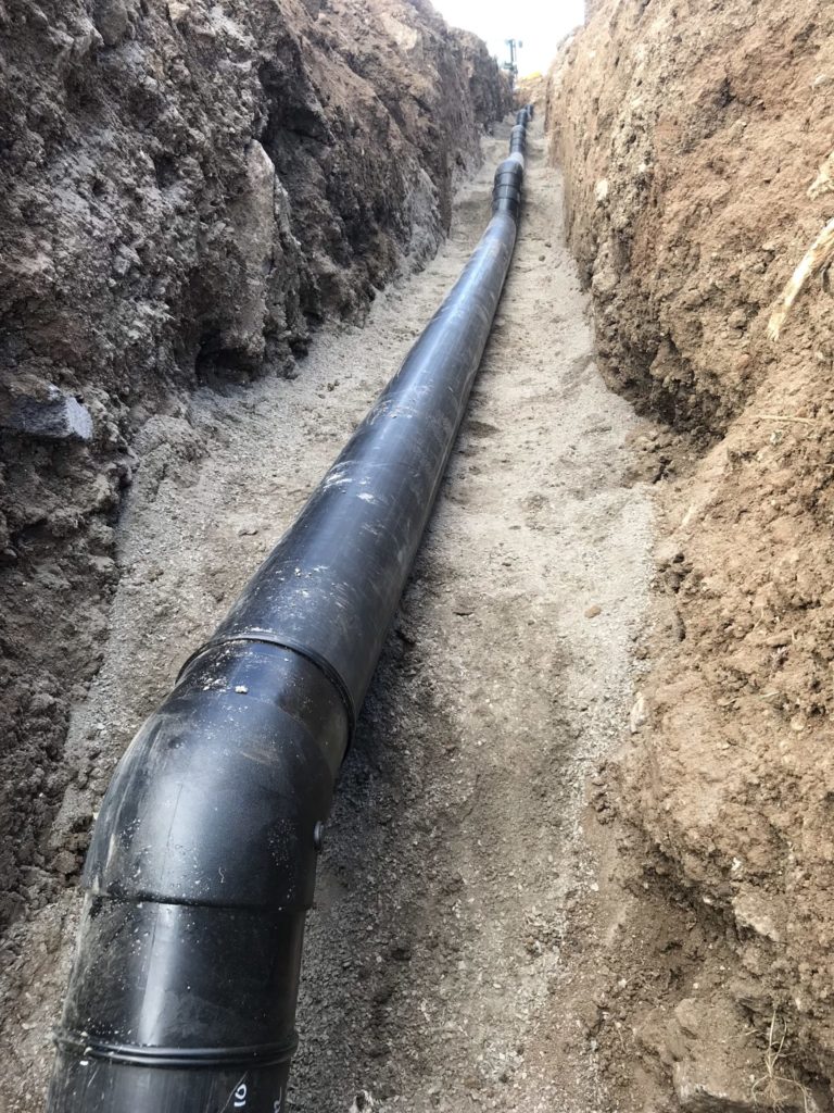 Vacuum Sewer Installation