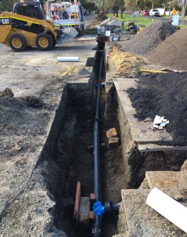 Geelong water main renewals