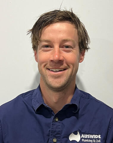 Hugh McKeegan, Site Supervisor, Auswide Plumbing & Civil