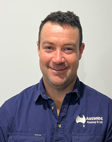 Tom McKeegan, Site Supervisor, Auswide Plumbing & Civil