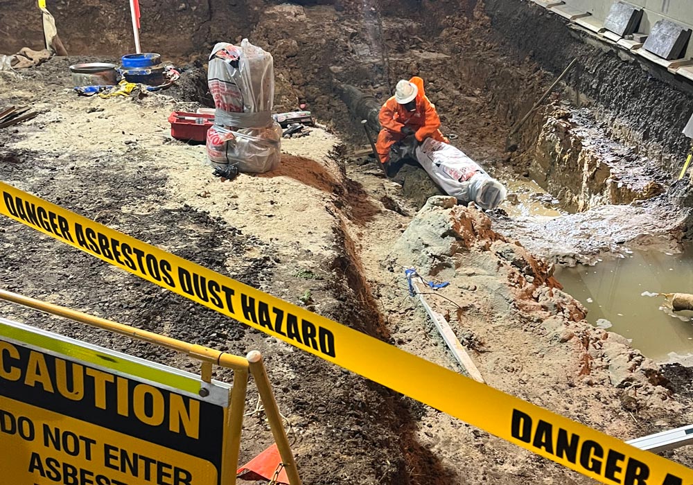 Non-friable asbestos removal in Geelong